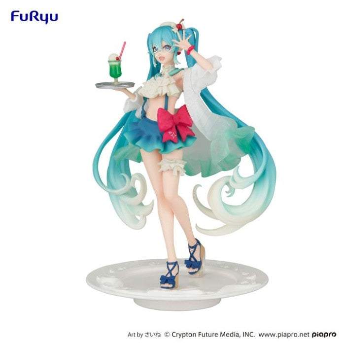 HATSUNE MIKU EXCEED CREATIVE FIGURE -HATSUNE MIKU SWEET SWEETS SERIES MELON SODA FLOAT- HATSUNE MIKU EXCEED CREATIVE FIGURE -HATSUNE MIKU SWEET SWEETS SERIES MELON SODA FLOAT-